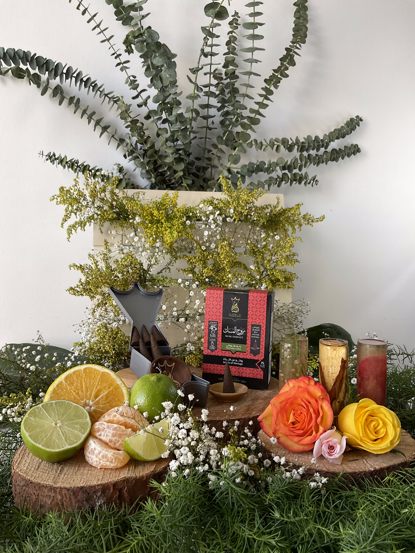 Incienso Ansaam - Musk - Conos